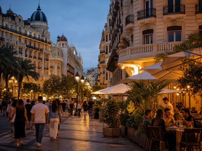 Cánovas, zona de Valencia con bares para ver fútbol