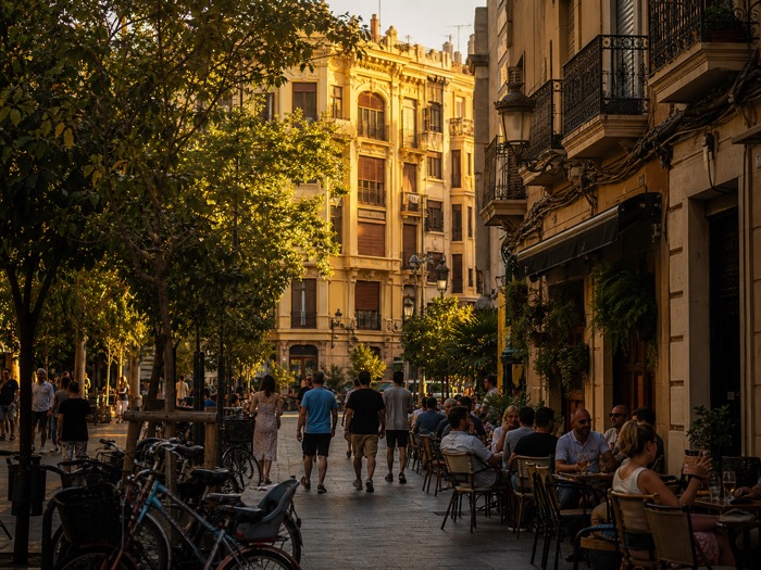 Ruzafa, zona de Valencia con restaurantes para ver deporte